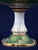 1880s French Hand-Painted Porcelain Compote With Cherubs For Sale - Image 4 of 6