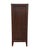 Brown High End Cherry Contemporary Traditional 35" Chest of Drawers For Sale - Image 8 of 10