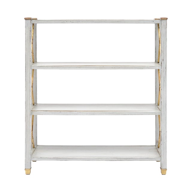 Pair of Louis XVI Style Bookcases, Antique, Painted, French 1880s For Sale In Austin - Image 6 of 9