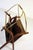 Vintage Bentwood & Brass Magazine Rack For Sale - Image 10 of 18
