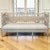 Neoclassical 18th Century Swedish Gustavian Neoclassical Scraped Painted Bench For Sale - Image 3 of 18