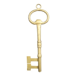 Oversized Decorative Skeleton Key For Sale