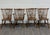 Traditional Vintage Ethan Allen Heirloom Maple Nutmeg Fiddleback Duxbury Dining Chairs For Sale - Image 3 of 12