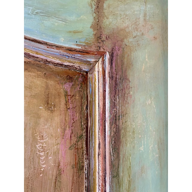 Vintage Painted Armoire with Chinoiserie, 1920s For Sale - Image 6 of 16
