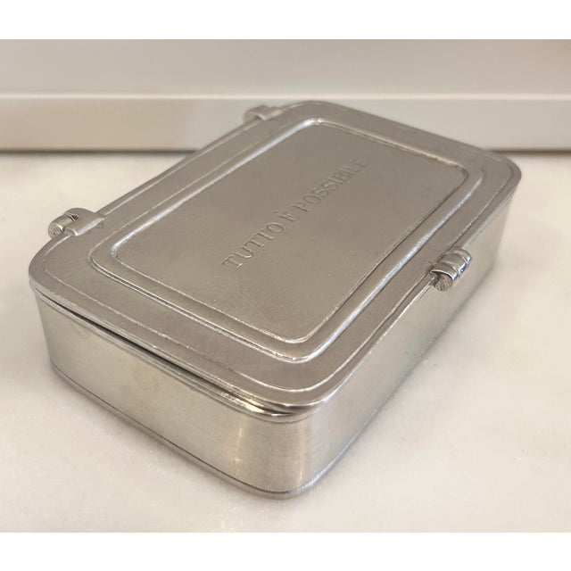 Match Pewter Box For Sale - Image 4 of 4