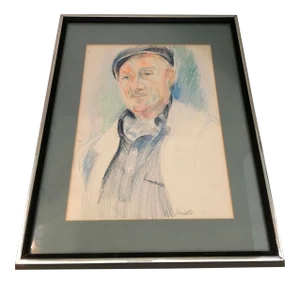 Color Pencil Portrait by Mariette Bevington