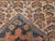 Antique Persian Malayer Area Rug, Hand-Knotted Wool, Geometric Pattern, 4x6, Ivory & Navy For Sale - Image 15 of 18