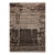Nazmiyal Collection Wool Modern Cream and Charcoal Rug For Sale