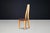 Black Sculptural Elm and Black Leather Dining Chairs, France, 1970s, Set of 6 For Sale - Image 8 of 17