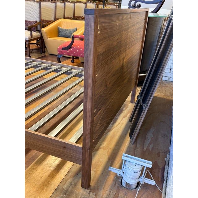 Queen Size Room & Board Emerson Bed Frame For Sale - Image 12 of 12