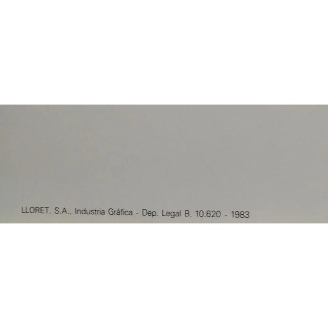 Joan Miro, Gaspar Sala, Barcelona, ​​April 20, 1983, Lithograph For Sale - Image 4 of 6