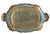 Florentia Vintage Italian Florentine Turquoise Tray For Sale - Image 4 of 5