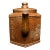 Vintage Yixing Zisha Teapot - Hexagonal Clay Teapot With Landscape Motif For Sale
