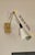 White Wall Lamp in the style of Stilnovo For Sale - Image 6 of 9