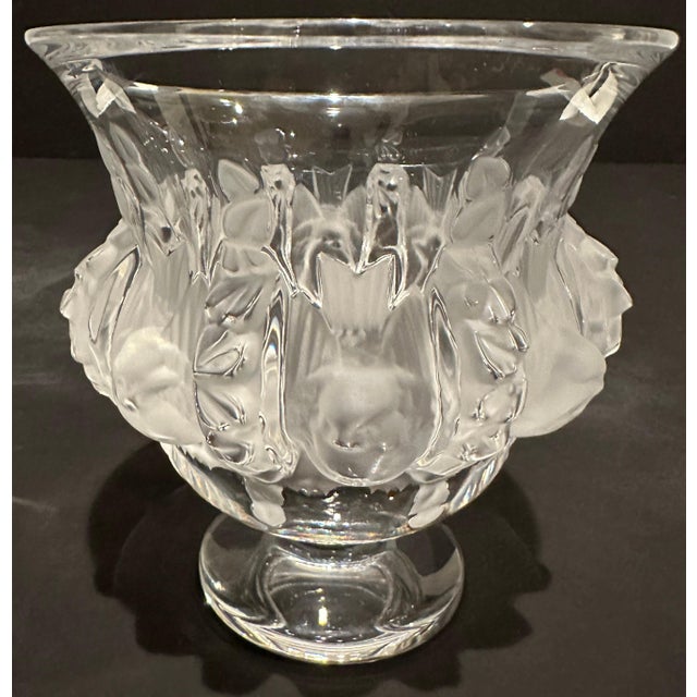 1990s 1990s Lalique Dampierre Crystal Vase For Sale - Image 5 of 8