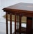 Mid-Centry Sheraton Revival Inlaid Revolving Bookcase End Table on Castors For Sale - Image 6 of 17