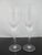 Transparent Lalique France Crystal Ange Angel Wing Fluted Champagne Glass Set of 4 For Sale - Image 8 of 14