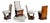 Sculptural Art Deco Side Chairs, Italy, 1930s/40s For Sale