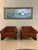 An extraordinary pair of original Percival Lafer MP-97 lounge armchairs. These sculptural chairs feature Lafer's renowned...