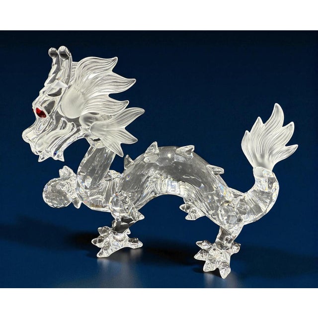 Swarovski Crystal Dragon by Gabrielle Stamey, 1997 For Sale - Image 4 of 10