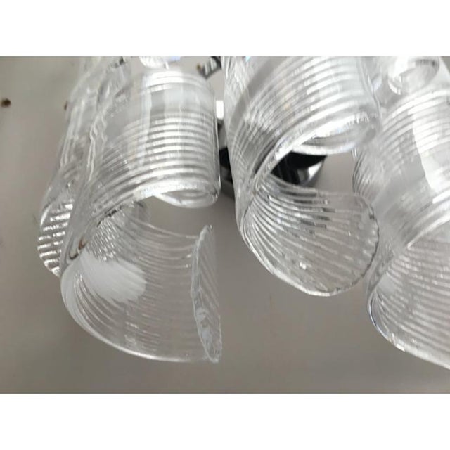 White Wall Sconce in Murano Glass by Simoeng For Sale - Image 8 of 10