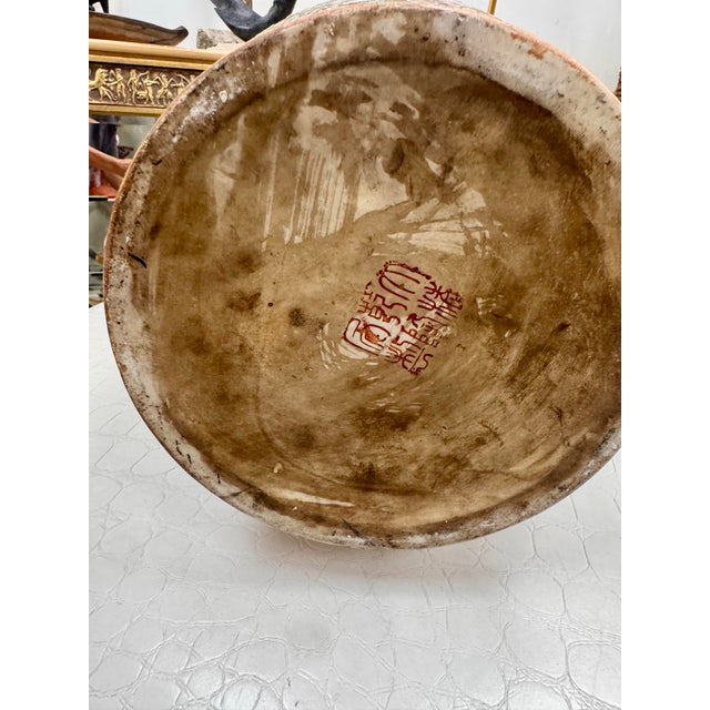 Large Vintage Chinese Famille Rose Style Porcelain Vase, Mid to Late 20th Century For Sale - Image 11 of 12