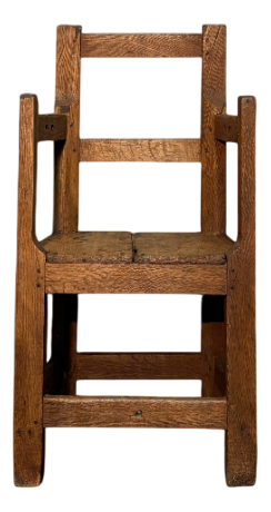 Antique Oak Chair, 1800