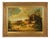 Belgian Artist, Farm Scene, 20th Century, Large Oil on Canvas, Framed For Sale