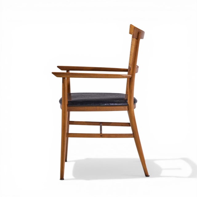 Paul McCobb for Planner Group Mid Century Winchendon Maple and Cane Dining Chairs - Set of 6 For Sale - Image 15 of 18