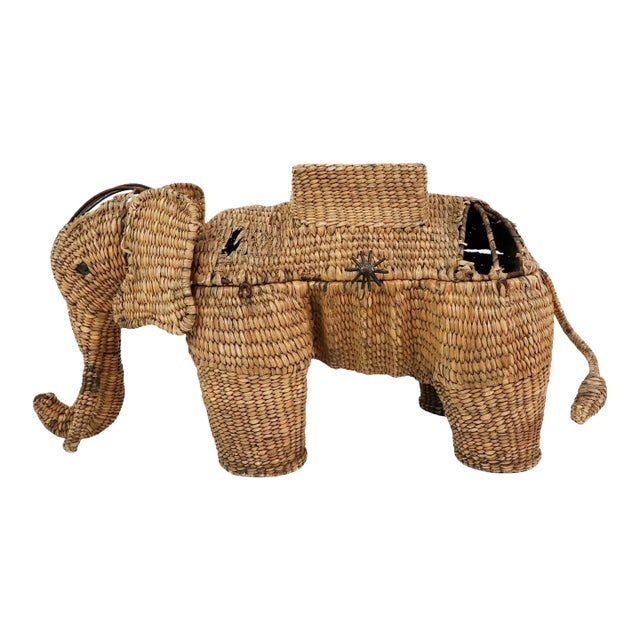 Antique Mario Lopez Torres Elephant Box For Sale