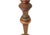 Neo-Classical Fluted Walnut Table Lamp on an Oval Base, 1940s For Sale - Image 10 of 18