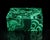 Malachite Box Rainbow Genuine Gemstone Italian Made For Sale - Image 10 of 15
