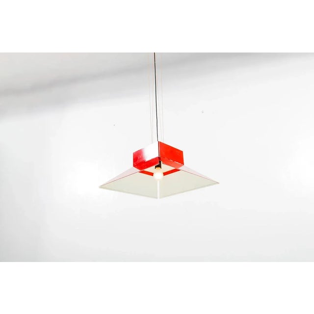 Vintage Minimalist Pendant Lamp from Artimeta For Sale - Image 4 of 10