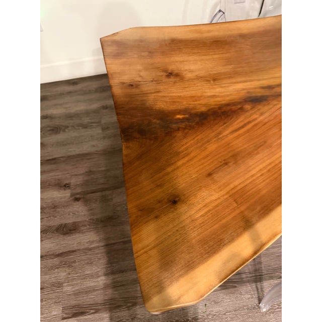 Custom Furniture Builders Live Edge Custom Dining Table For Sale - Image 4 of 14