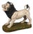 Large Majolica Roaring Lion Sculpture, Italy, 20th Century For Sale