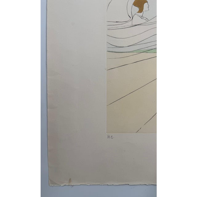 Salvador Dalí, Surrealist Etching Engraving Pochoir l'Automobile Da Vinci Hommage For Sale - Image 10 of 14