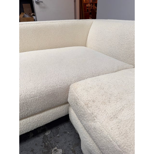 Jonathan Adler Sunset Teddy Texture Woven Two Piece Sectional For Sale - Image 11 of 12