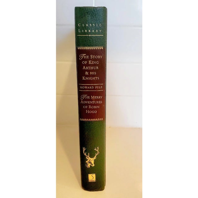 1990s Vintage King Arthur & Robin Hood Hardcover Book For Sale - Image 5 of 11
