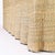 Tan Woven Reed Ghost Drapery Console With Flat Back For Sale - Image 8 of 9