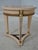 Versace Style Greek Key Faux Marble Empire Center Table For Sale In Philadelphia - Image 6 of 12