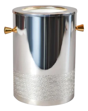 Hollywood Regency Wine Cooler with Gilded Handles, 1980s