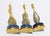 Blue 12 Italian Gilt Silver and Lapis String Instrument Place Card Holders Angeletti For Sale - Image 8 of 12