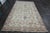1970s Vintage Handmade Wool Cotton Beige Area Rug For Sale - Image 9 of 11