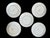 Vintage Epaig Dinner Plates. Gold Band Blue Garland, Pink Roses. Czech. Set of 10 For Sale In San Francisco - Image 6 of 7