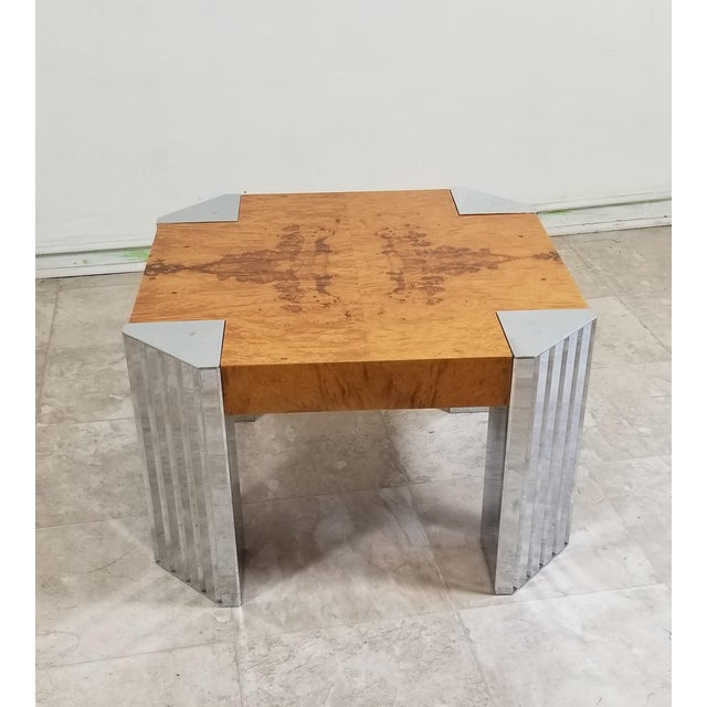 Burl Wood Coffee Table For Sale - Image 12 of 12