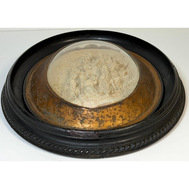 19th Century Carved Meerschaum Devotional Relief of The Descent from the Cross For Sale - Image 10 of 16