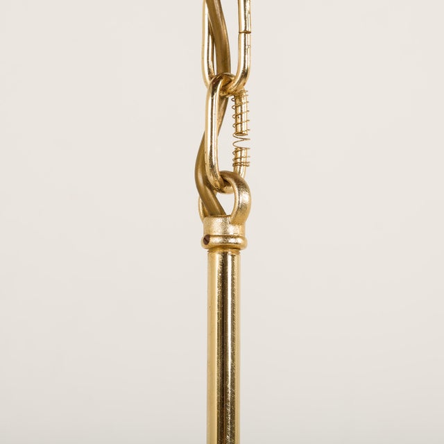 Metal Vintage Italian Murano Glass Pendant Light from La Murrina, 1970s For Sale - Image 7 of 11