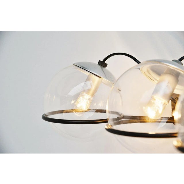 Pair of wall lamps model 237/3 designed by gino sarfatti, manufactured by arteluce, italy 1959. This pair of wall lamps...