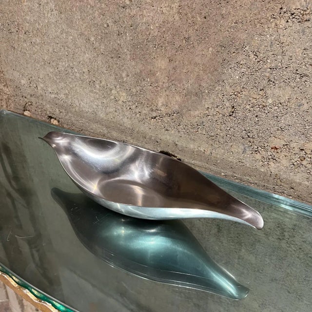 1960s Wmf Modernist All Purpose Bowl Fraser's Stainless For Sale - Image 4 of 9