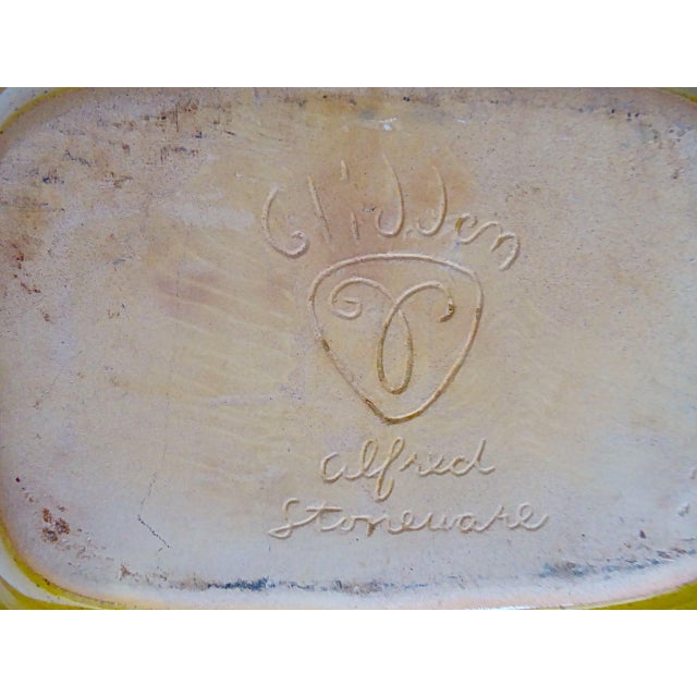 1956 Glidden Pottery Set, Sergio Dello Strologo / Fong Chow, Alfred Buffetware - 3 pcs For Sale In Miami - Image 6 of 13